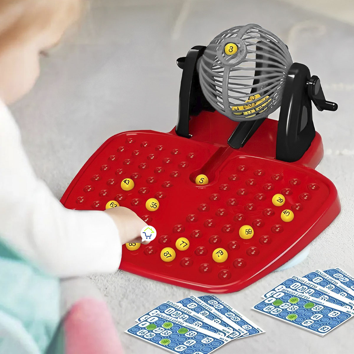 Bingo Familiar Juego De Mesa 007-180